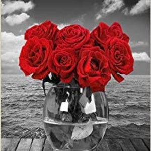 Rose (round) 30x40 diamond art kit