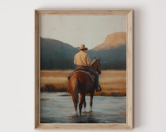 貴重！70's アメリカアンティーク　ウエスタン風景壁掛け　馬車インテリア雑貨 貴重！70's アメリカアンティーク ウエスタン作品壁掛け 馬カウボーイ