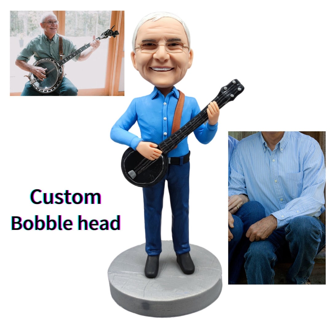 Customized Bobble Head Clay Figurefull Body Etsy