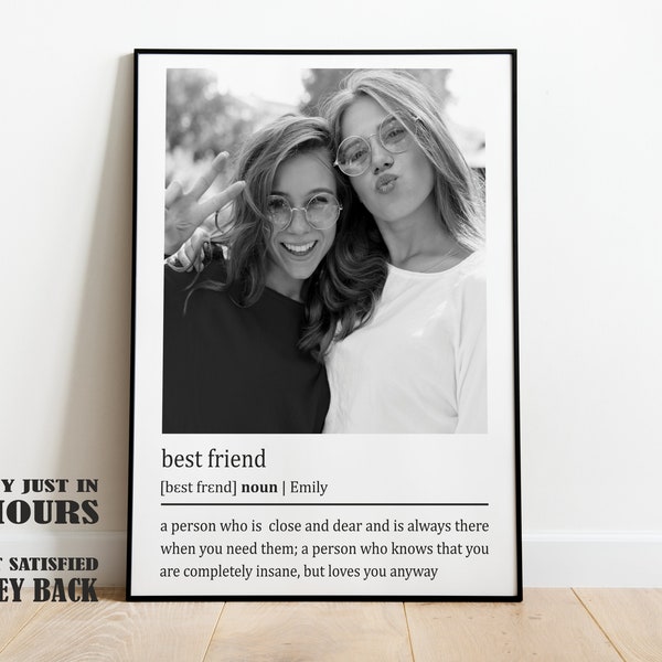 Best Friend Birthday Gift, Best Friend Gift, Personalized Gifts, Valentines Day Gift, Best Friend Christmas Gift, Sister Print