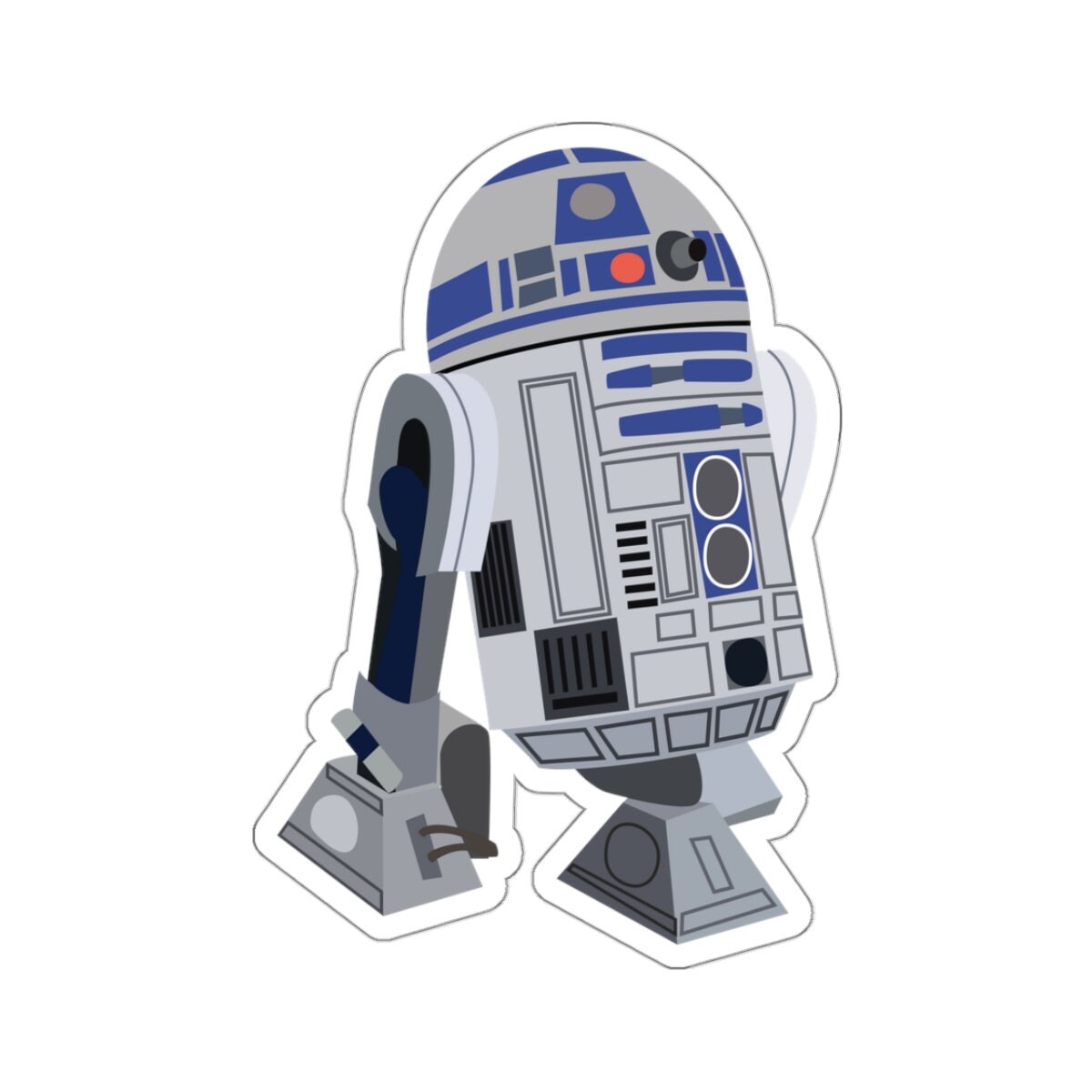 R2 Sticker R2D2 Kiss-cut Stickers, Star Wars Sticker, Cute R2 Sticker for Water ...