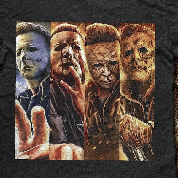 Halloween Mens Tshirt Jason tshirt Chucky Tshirt happy hallowen tshirt Freddy Tshirt scream tshirt, Halloween Gift Friday the 13 nightmare