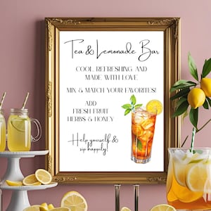 Teebar, Bubble Tea Bar, Limonadenbar, Getränkeschild, alkoholfreie Getränke, Sodabar-Karte, Limonadenbar, Limonadenbar, Getränkeschild