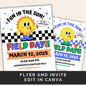 Dia de campo, dia de campo 2024, escola primária, prêmios de dia de campo, suprimentos de dia de campo, que comecem os jogos, folheto da PTA, folheto do dia de campo, pta
