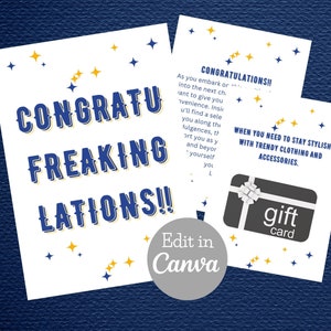 Editable Graduation Gift Card Book, gift card holder book, handmade gift card holder, personalized gift card holder, gift card album