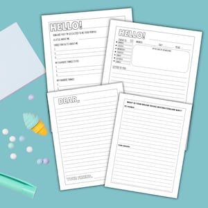 Penpal, forniture per penpal, pen pal, carta da lettere, posta ordinaria, cancelleria, set per scrivere, posta ordinaria, posta felice, pen pal per posta ordinaria, kit per pen pal