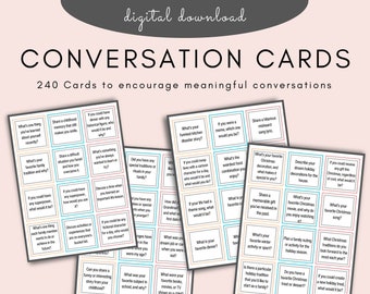 Conversation Starters,Conversation Starter,Conversation Cards,Would you Rather,Road Trip Conversation Cards,Icebreaker,Would you Rather Game