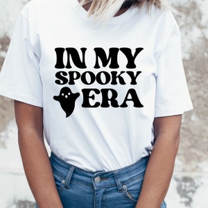 Spooky Era Halloween Shirt: Ghost SVG PNG (Digital Download)