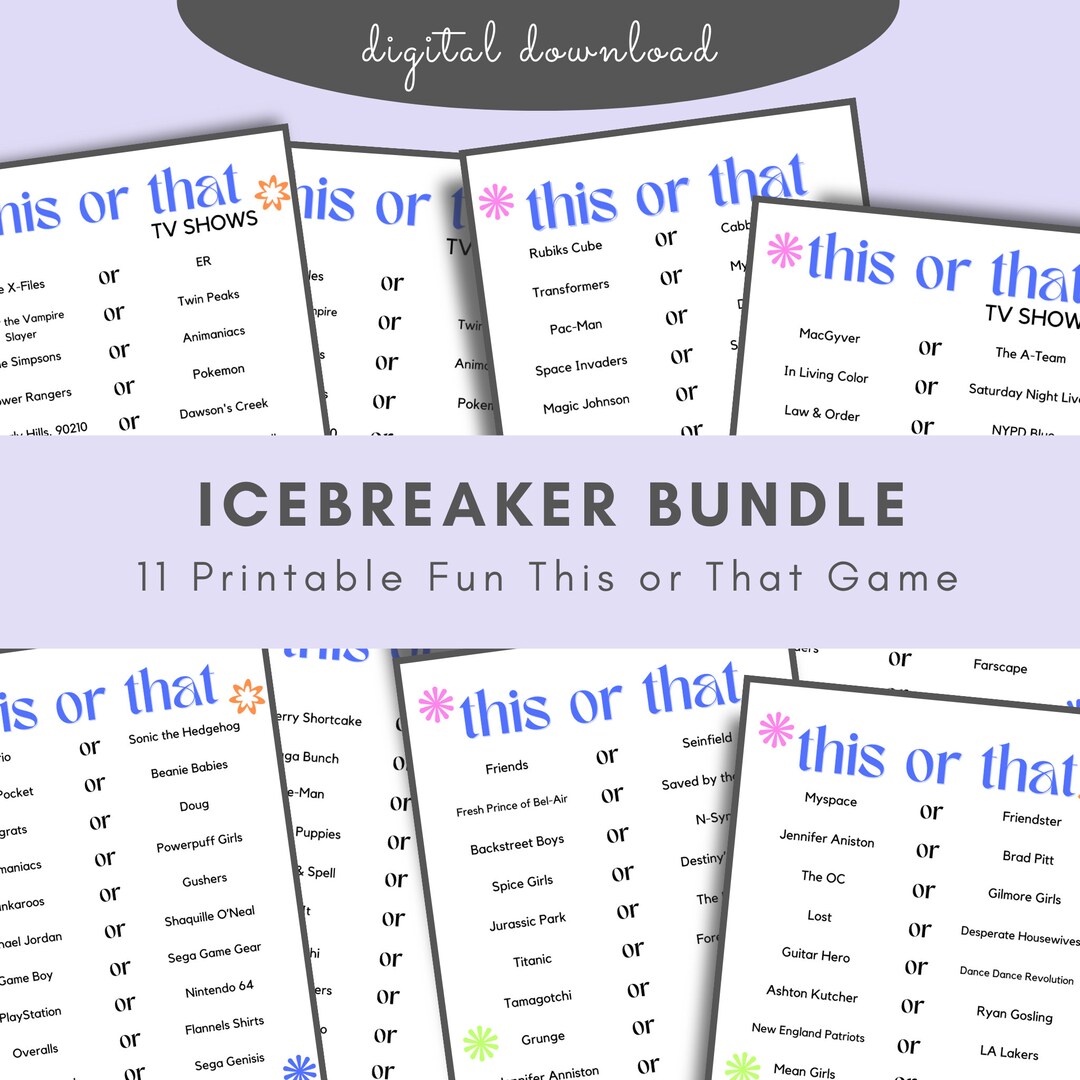 Icebreaker, Ice Breaker for Meetings, Fun Icebreakers, Group