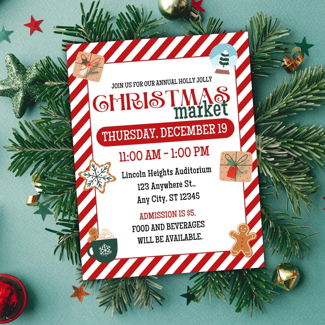 Christmas Fair, Winter Market, Christmas Market Crafts, Holiday Market