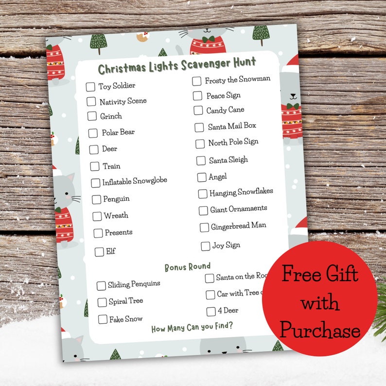 Editable Christmas Bucket List, Printable, Family Christmas Bucket List ...