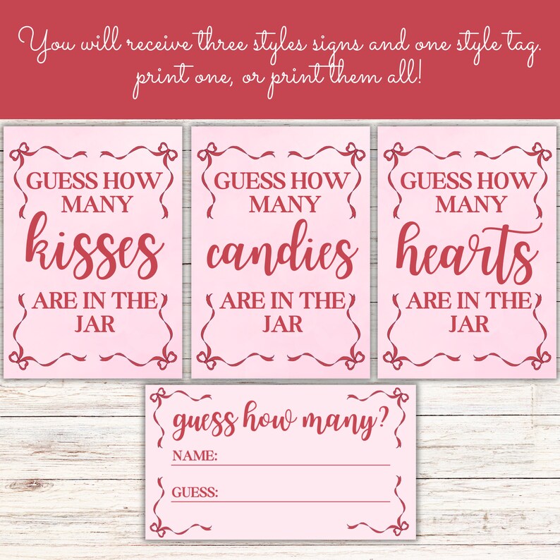 Guess How Many, Candy Guessing Game, Guess How Many Game, Guessing Jar