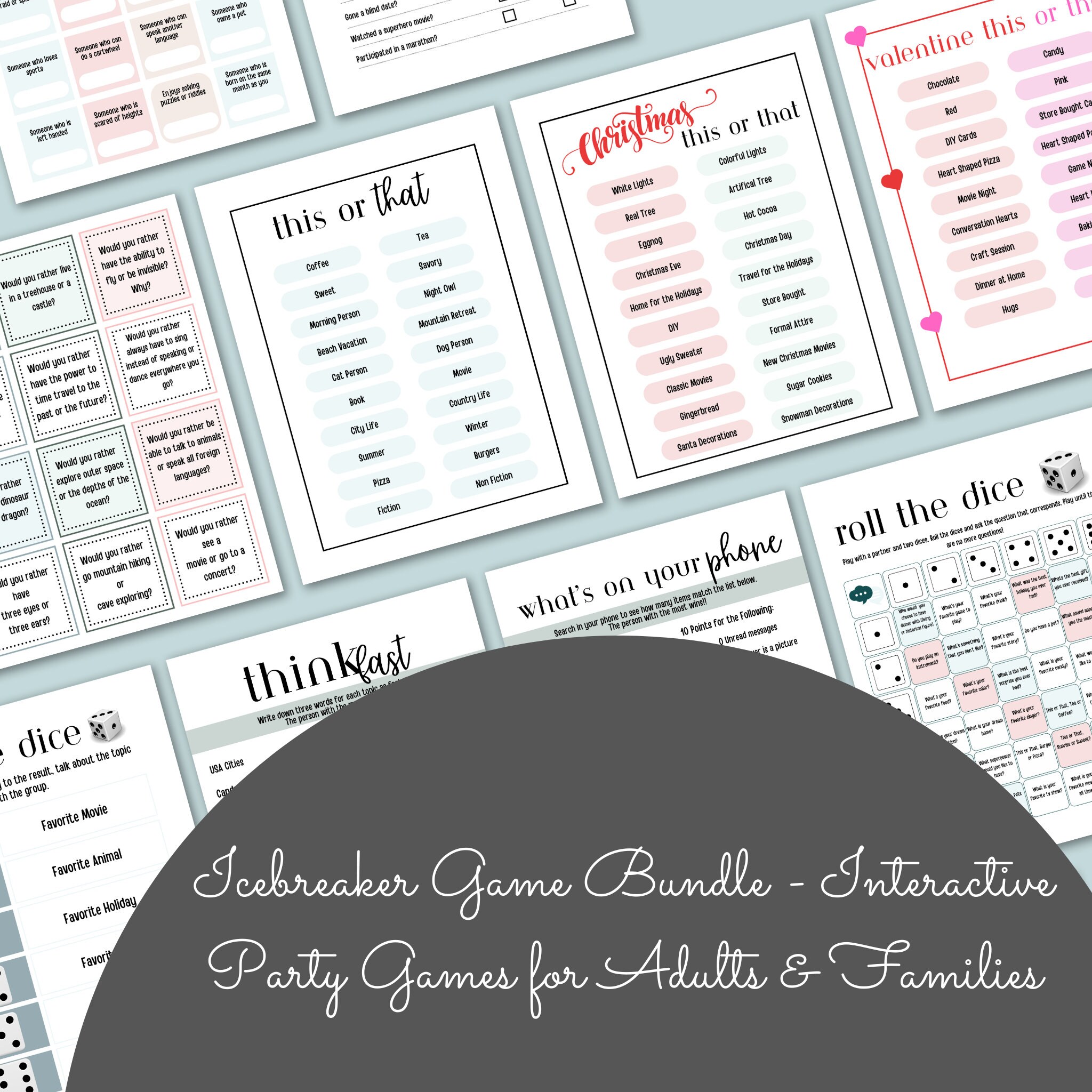 Icebreaker, Ice Breaker for Meetings, Fun Icebreakers, Group