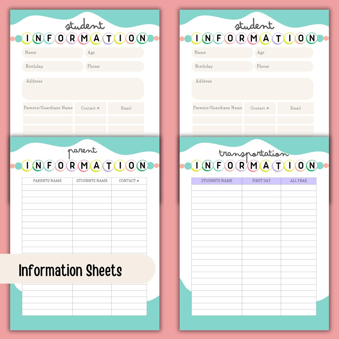Editable Meet the Teacher Template Bundle: Canva Open House (digital ...