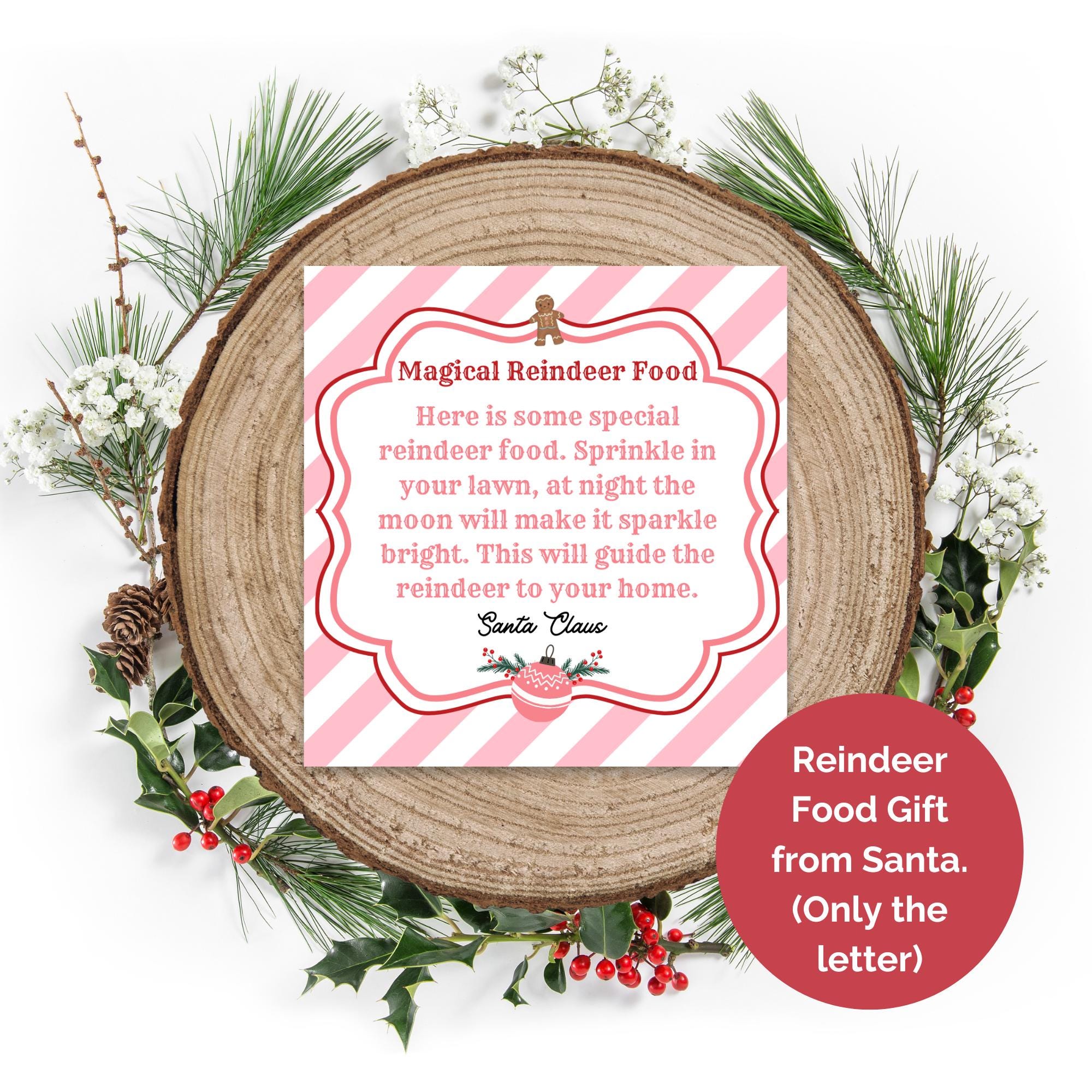 Personalized Letter From Santa Kit: Editable Canva Templates (digital ...