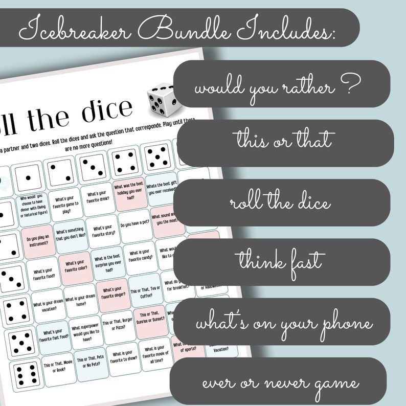 Icebreaker, Ice Breaker for Meetings, Fun Icebreakers, Group