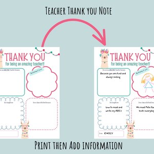 Teacher Appreciation Week Printable Teacher Appreciation - Etsy