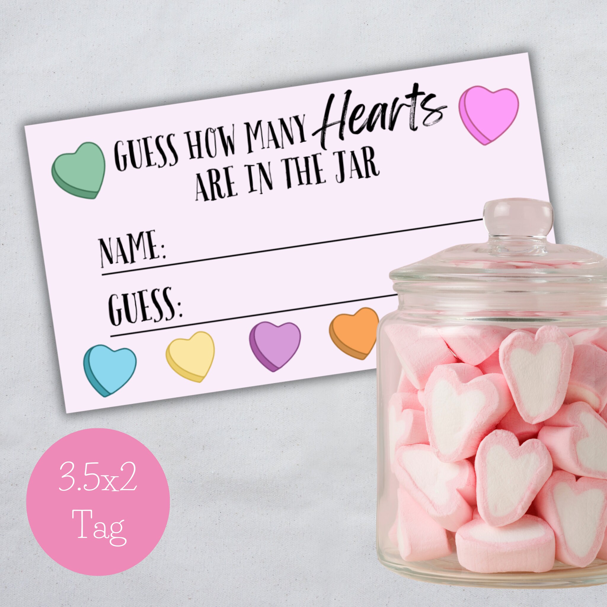 Guess How Many, Candy Guessing Game, Guess How Many Game, Guessing Jar ...