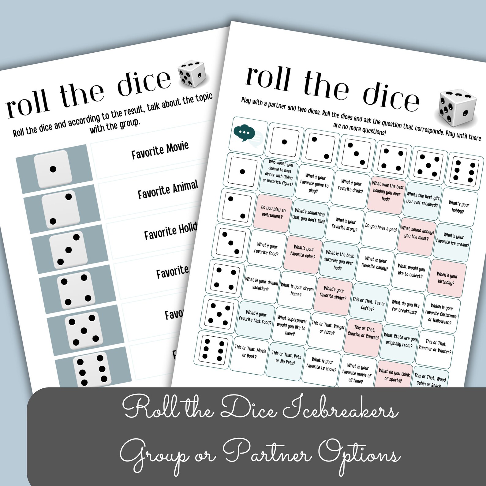 Icebreaker, Ice Breaker for Meetings, Fun Icebreakers, Group