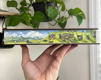 Fore Edge Book Painting Custom Fore-Edge Painting Custom Gift For Book Lover
