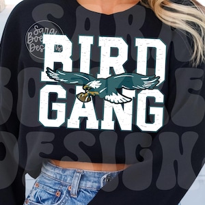 Bird Gang svg, weiße Vogelbande beunruhigt Png, Da Vögel, Fliegen Png, sie mögen uns nicht Adler, Philadelphia Football, Sonntage sind für die Vögel