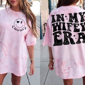 In My Wifey Era, In My Wifey Era Svg, In My Wifey Era Png, Wifey Svg, Front and Back Design, Trendy Svg, Cut File For Cricut, Sublimação