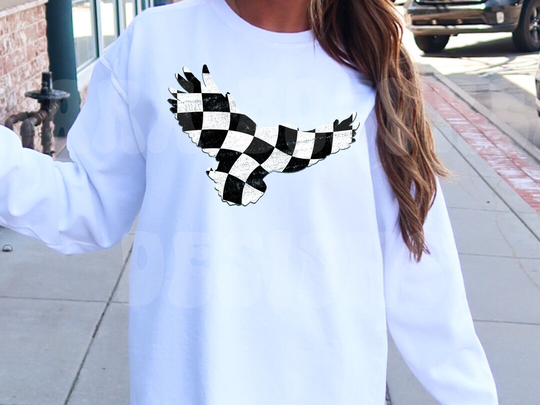 Checker Eagle PNG, Philadelphia Football Logo, Birds, Eagle, Distressed