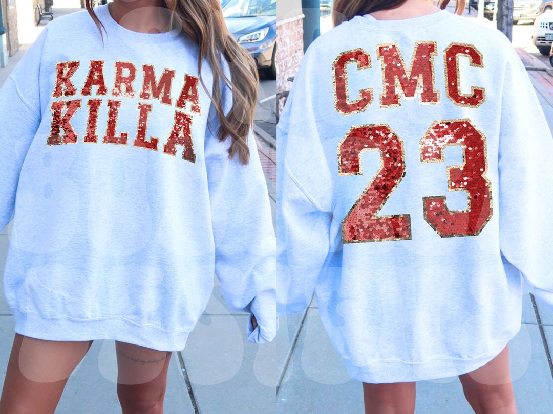 Karma Killa Png and Svg, CMC Shirt, Run CMC, 23 Png 23 Svg, Niner Gang ...