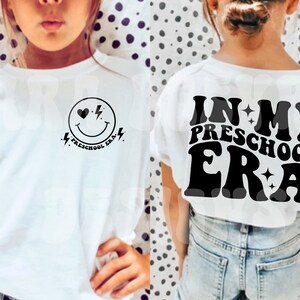 In My Preschool Era Svg, In My Preschool Era Png, In My Preschool Era Shirt, In My Preschool Era Toddler, Preschool Sublimation, Cut File