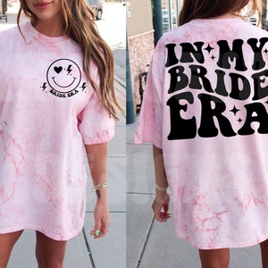 In My Bride Era Svg, In My Bride Era Png, Engagement Svg, Front and Back Design, Trendy Svg, Cut File For Cricut, Sublimation