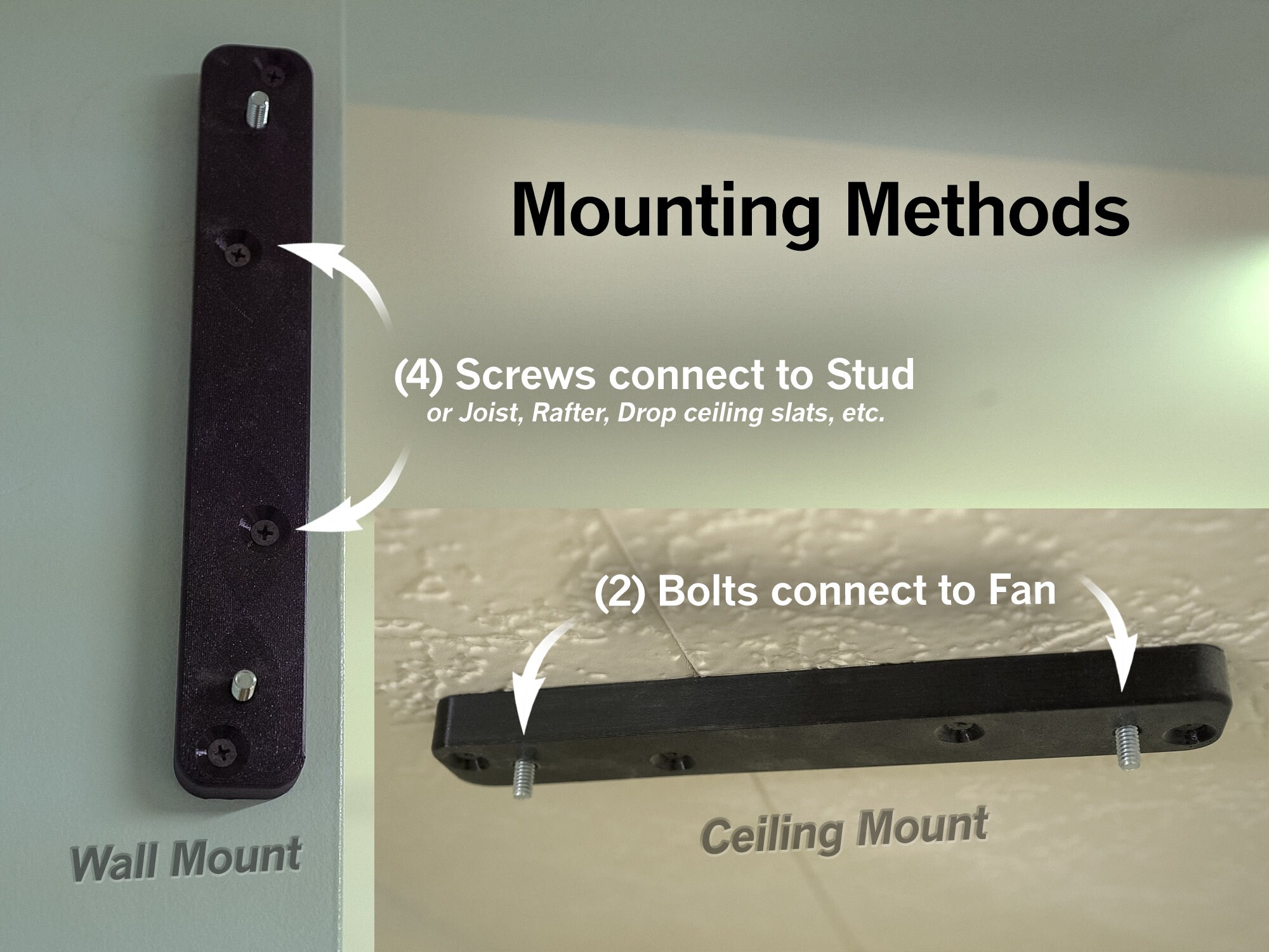 Ceiling Inline Ceiling Mount for Inline Fans - Etsy