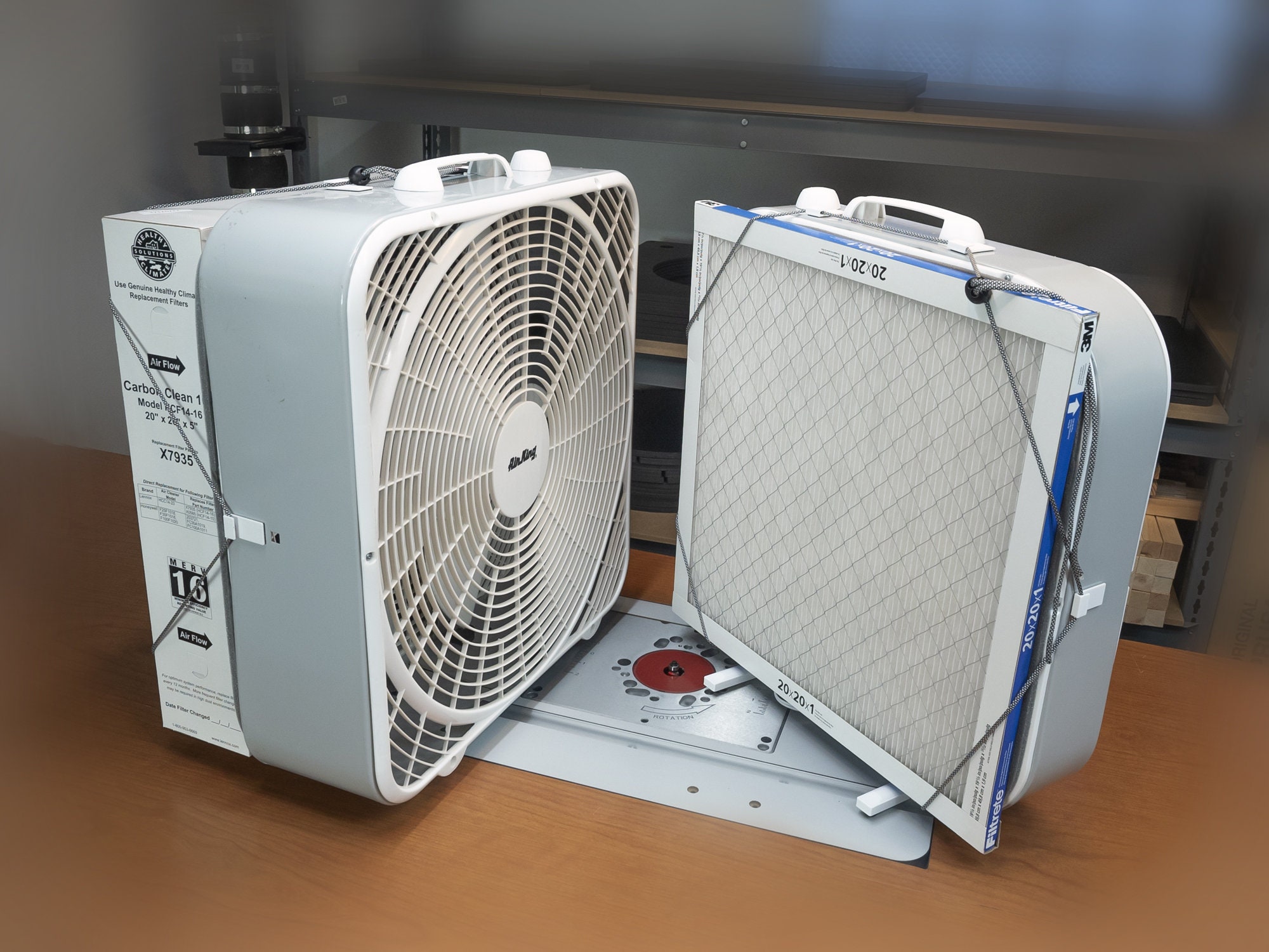20 inch box fan filter discount