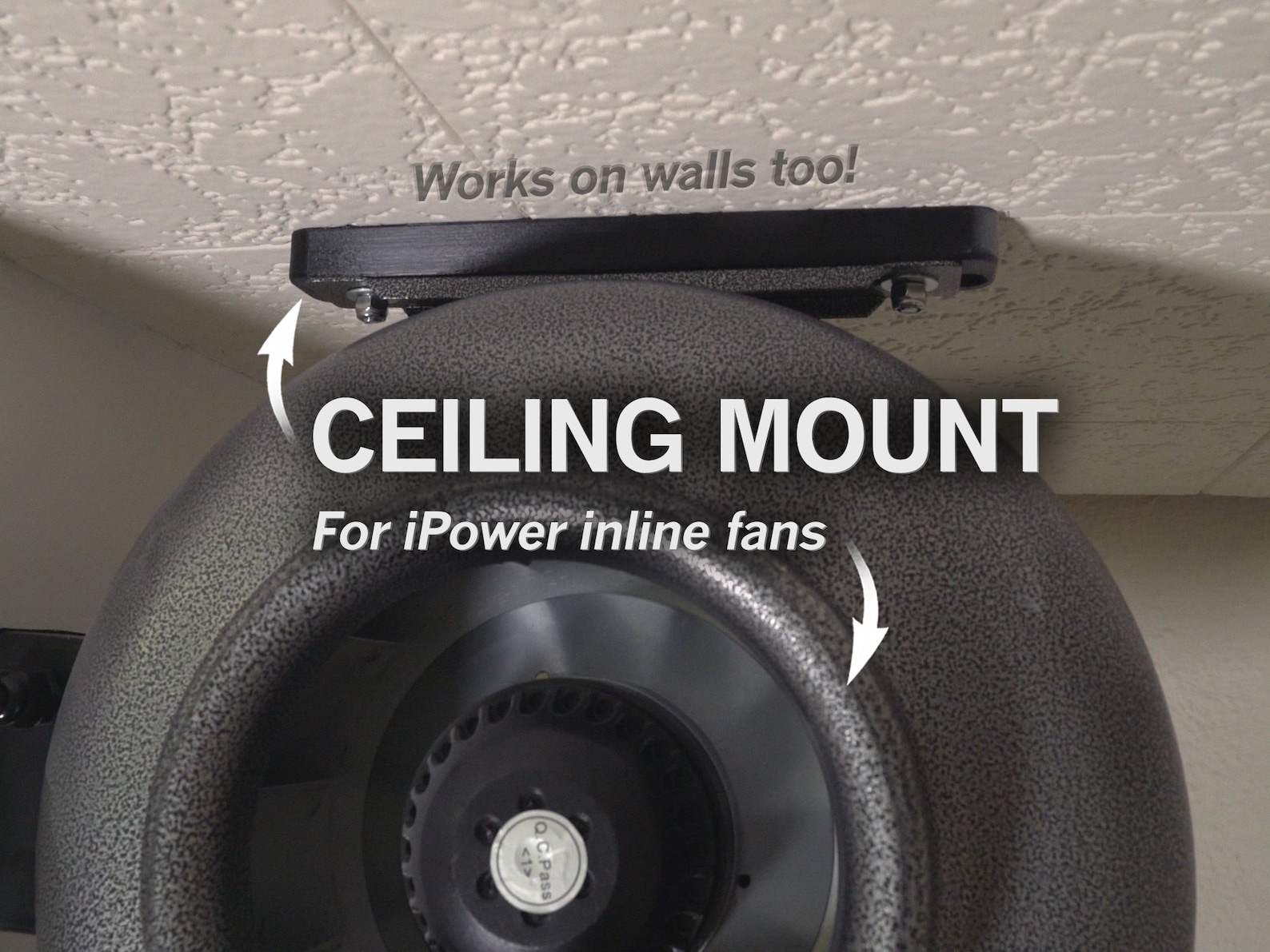 Ceiling Inline Ceiling Mount for Inline Fans - Etsy