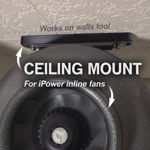 Ceiling Mount for Inline Fans image 1