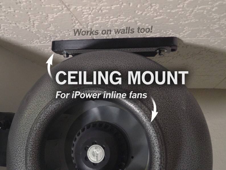 Ceiling Mount for Inline Fans image 1