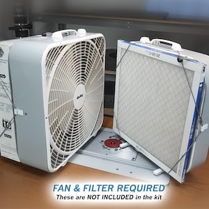 Model-G Kit for Box Fan/Filter