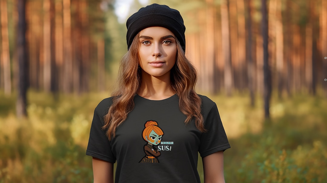 Anime Girl Shirt, You Are Sus Manga Shirt for Anime Lover, Cute Anime