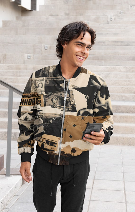 Streetwear top bomber jacket