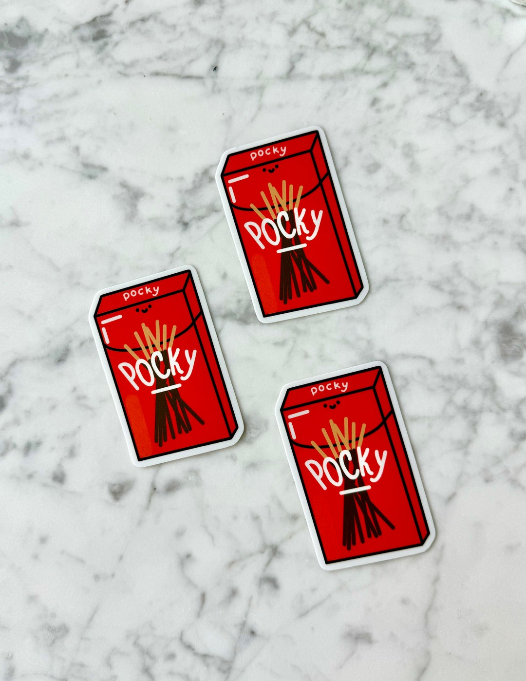 Pocky Sticker Cute Pocky Sticker | Kawaii Cute Waterproof Sticker | Laptop Sticker ...