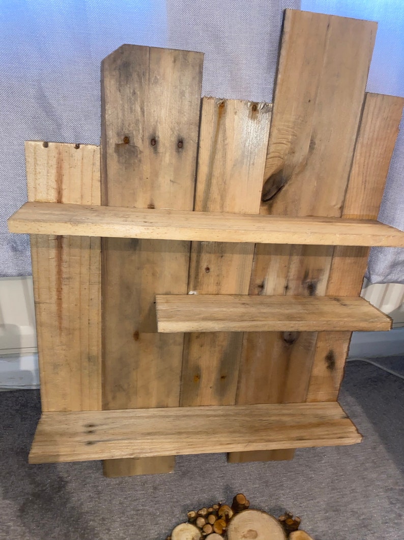 Rustic Shelving Unit Short Rustic Shelf - Etsy