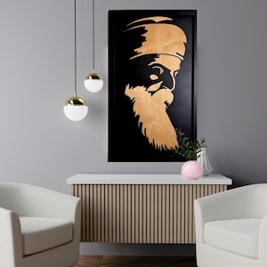 Guru Nanak Dev Ji wall art