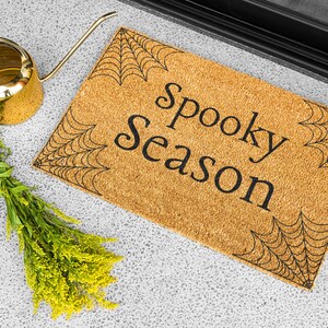 Halloween doormat | Spooky season | funny doormat | halloween decor | front doormat |