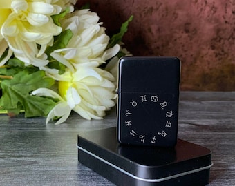 Zodiac Ligher | Zodiac Sign Lighter | Hippie Lighter | Tarro Lighter | Spiritual Lighter | Cigarette Lighter |
