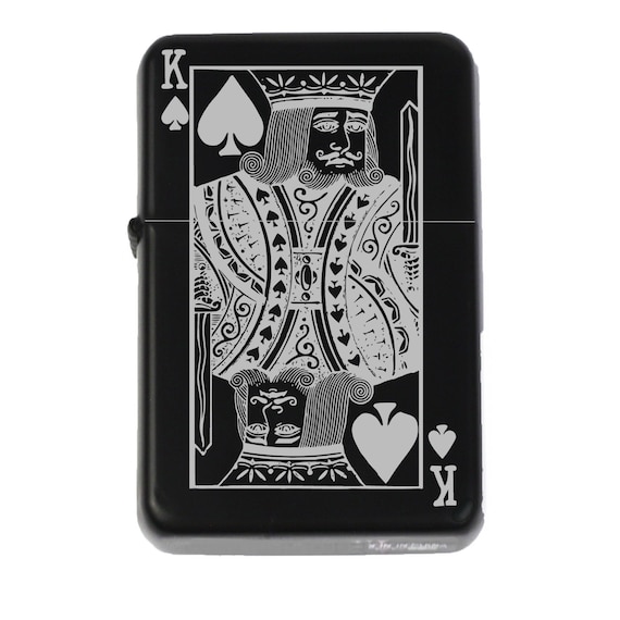 King of Spades Flip Lighter | Playing Cards Lighter | Deck of