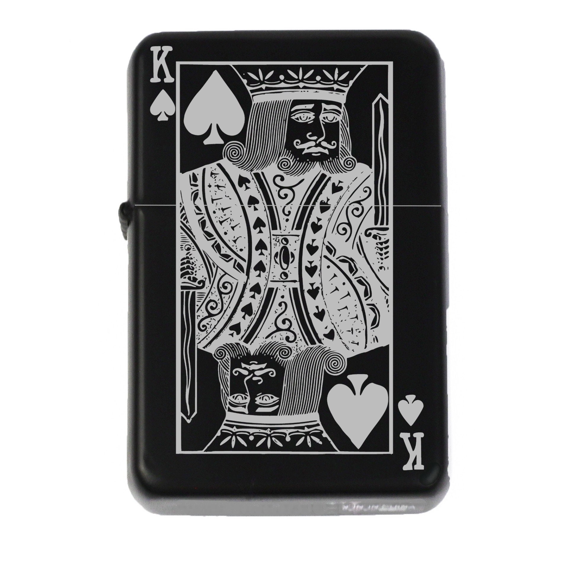 King of Spades Flip Lighter | Playing Cards Lighter | Deck of