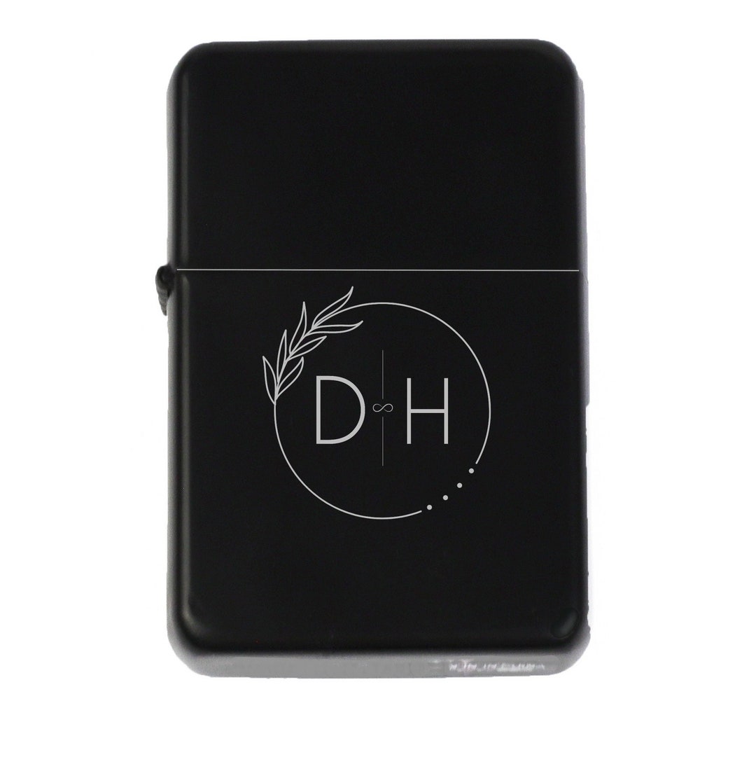 Personalized Wedding Lighter Customizable Wedding Gift Custom Initials
