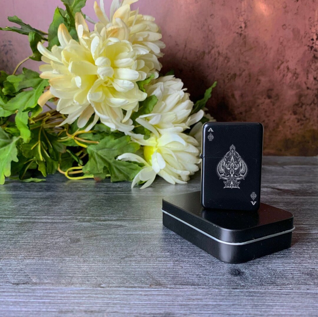 Ace of Spades Lighter Cigar Lighter Cards Flip Lighter Flip Lighter