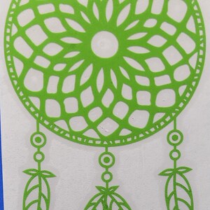 Dreamcatcher Decal choose your color for cars, windows, laptops, mirrors, water bottles, notebooks, doors