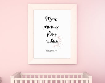 More Precious Than Rubies Digital Download - Etsy