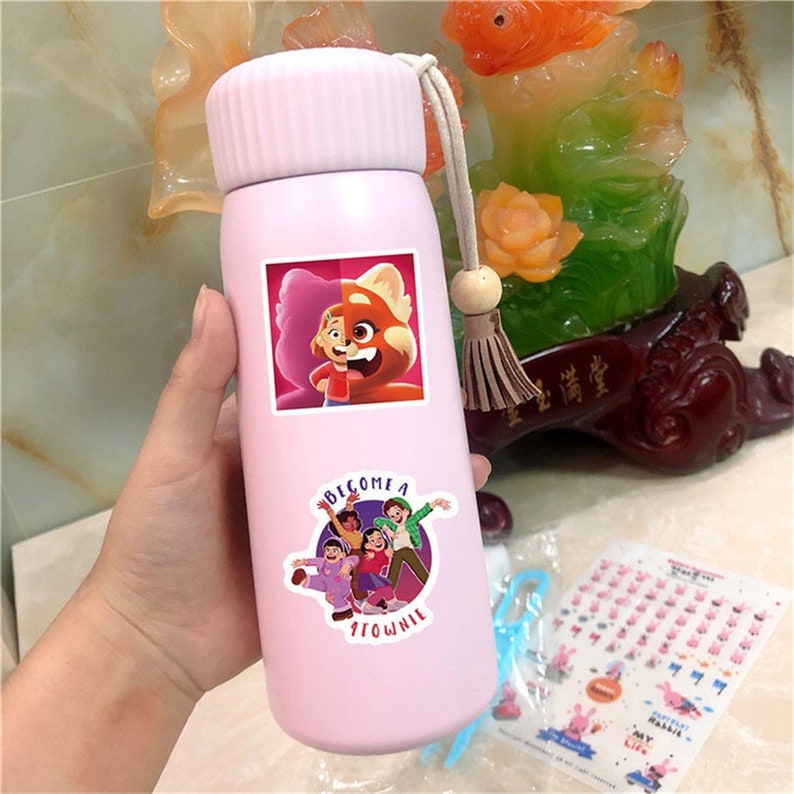 50 PCS Turning Red Stickers Turning Red Panda Stickers Etsy New Zealand